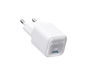 Chargeur mural USB-C de 30 W Nano 3 d'Anker - Blanc